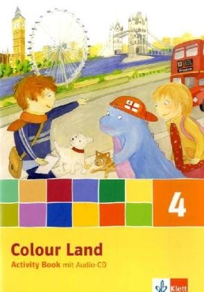 Colour Land ab Klasse 1 - Neubearbeitung. Ausgabe Baden-Württemberg, Berlin, Brandenburg, Rheinland-Pfalz / Activity Book mit Audio-CD Study Guides