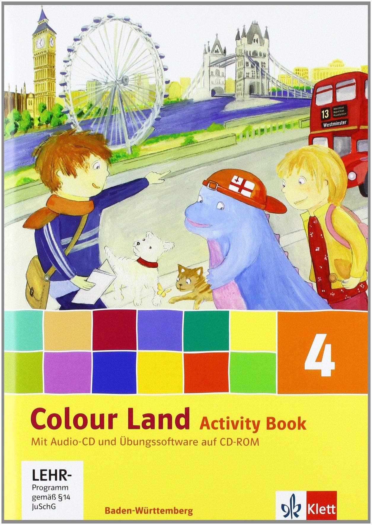 Colour Land. Für den Beginn ab Klasse 1. Activity Book mit CD ROM und Audio-CD 4. Schuljahr Foreign Languages ​​& Dictionaries