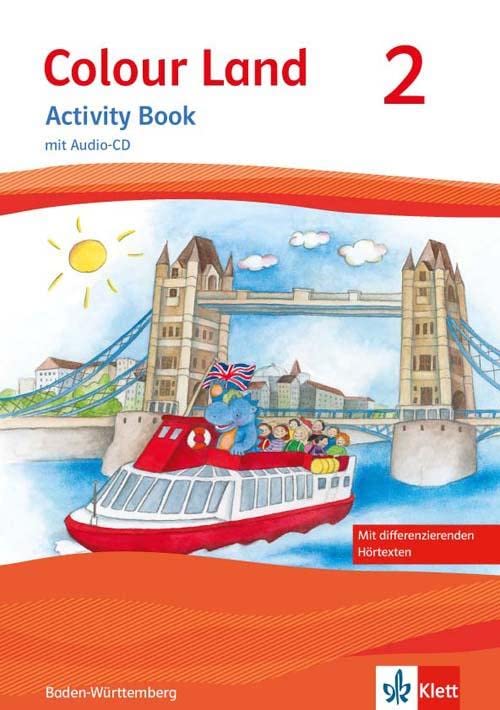 Colour Land 2. Ausgabe Rheinland-Pfalz, Baden-Württemberg und Berlin: Activity Book mit Audio-CD und Bildkarten Klasse 2 (Colour Land. Ab Klasse 1. ... Baden-Württemberg und Berlin ab 2016) Foreign Languages ​​& Dictionaries