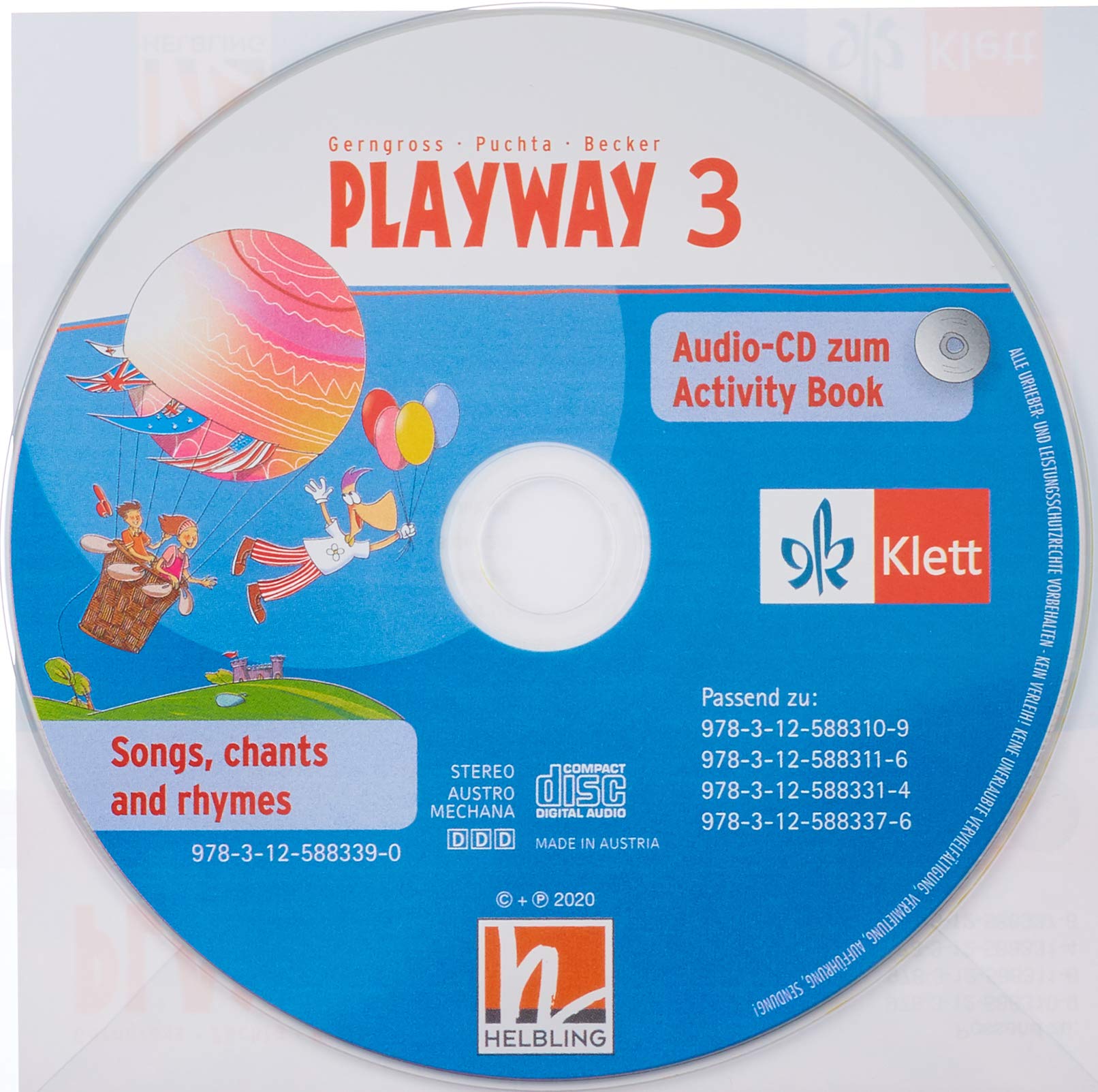 Playway 3. Ab Klasse 3: Audio-CD für Lernende CD (5er-P) Klasse 3: Schüler Audio CD (5er-P) Klasse 3 (Playway. Für den Beginn ab Klasse 3. Ausgabe ... Sachsen-Anhalt und Thüringen ab 2020) Music