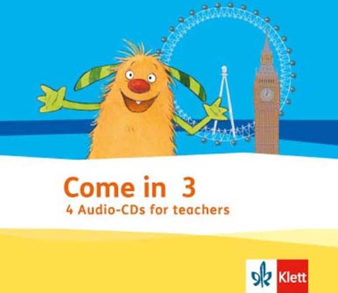 Come in 3. Ab Klasse 1: Audio-CDs for Teachers Klasse 3 (Come in ab Klasse 1. Ausgabe für Berlin, Brandenburg, Hamburg, Nordrhein-Westfalen und Rheinland-Pfalz ab 2016) Foreign Languages ​​& Dictionaries