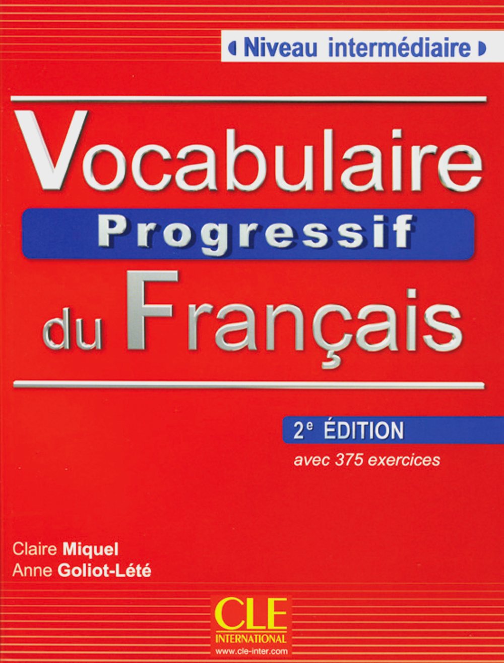 Vocabulaire progressif du français, 2ème éd. Niveau intermédiaire: avec 375 exercices. Buch + Audio-CD Foreign Languages ​​& Dictionaries