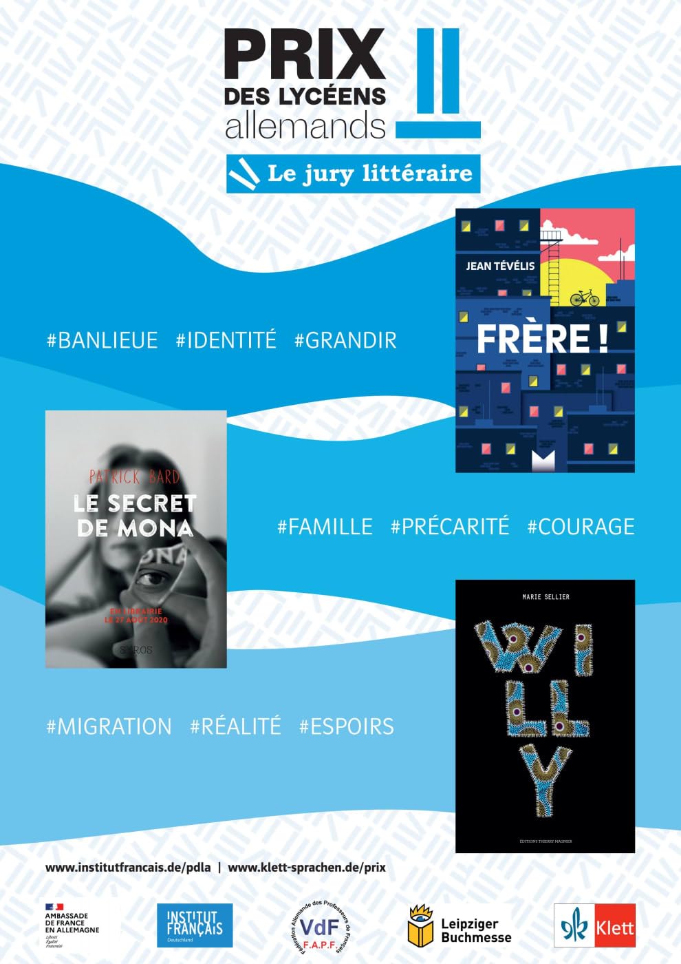 Prix des lycéens allemands 2023: Set de trois livres de jeunesse/Paket mit drei Jugendromanen Study Guides