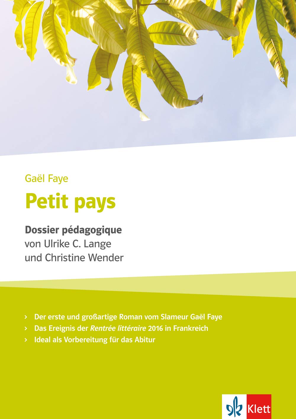 Petit Pays: Lehrerbuch (Éditions Klett) Foreign Languages ​​& Dictionaries