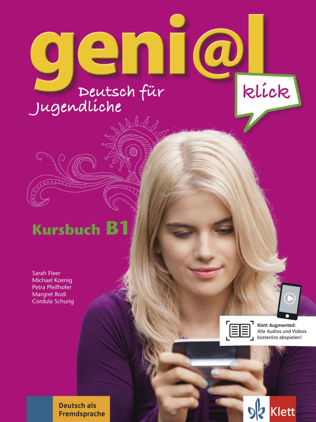 geni@l klick / Kursbuch mit 2 Audio-CDs B1 Foreign Languages ​​& Dictionaries