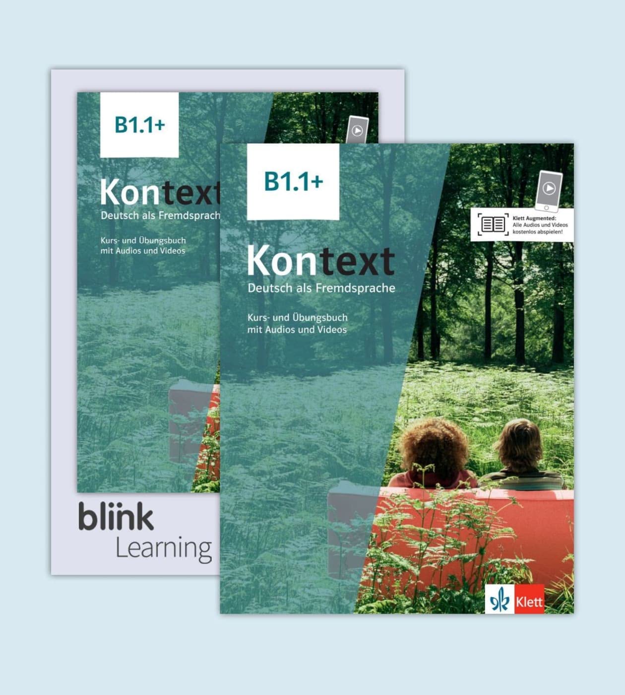 Kontext B1.1+ - Media Bundle BlinkLearning: Deutsch als Fremdsprache. Kurs- und Übungsbuch mit Audios/Videos inklusive Lizenzcode BlinkLearning (14 Monate) Foreign Languages ​​& Dictionaries