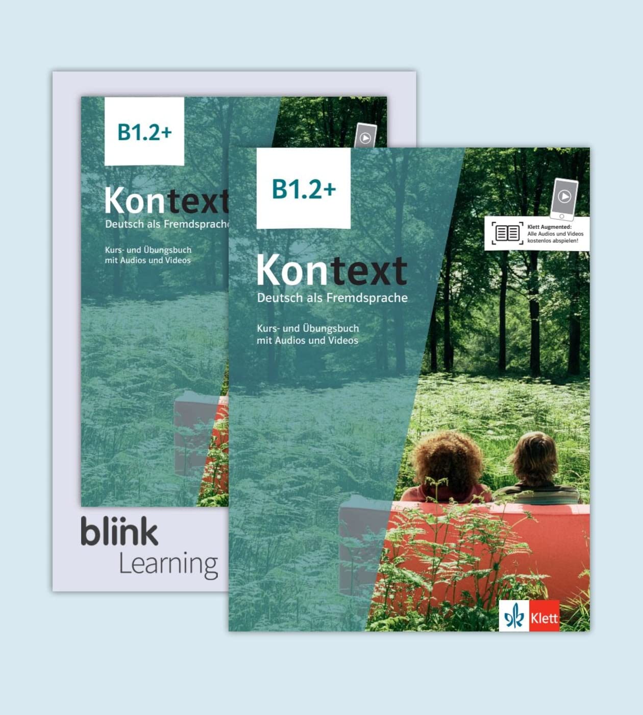 Kontext B1.2+ - Media Bundle BlinkLearning: Deutsch als Fremdsprache. Kurs- und Übungsbuch mit Audios/Videos inklusive Lizenzcode BlinkLearning (14 Monate) Foreign Languages ​​& Dictionaries