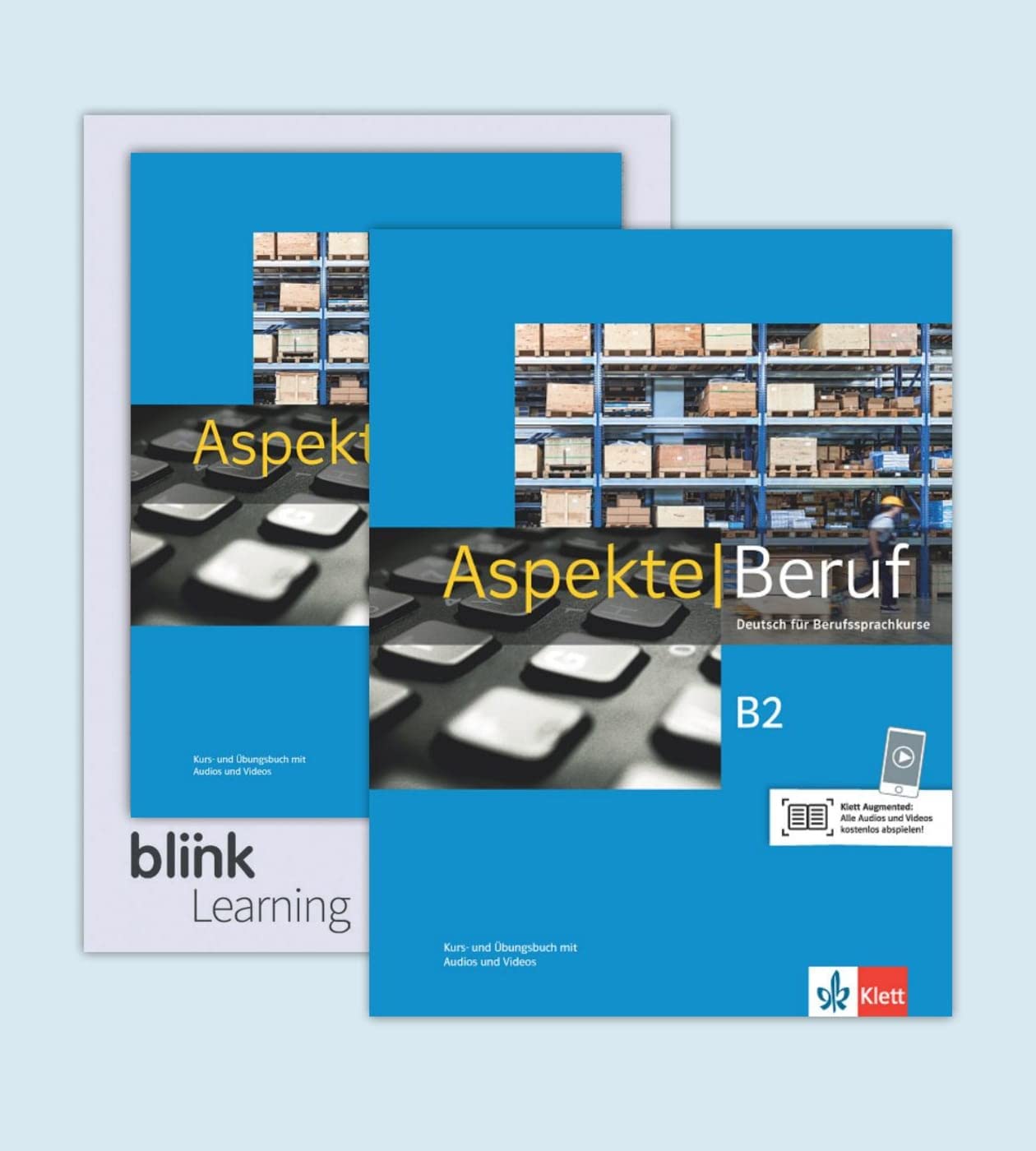 Aspekte Beruf B2 - Media Bundle BlinkLearning: Deutsch für Berufssprachkurse. Kurs- und Übungsbuch mit Audios inklusive Lizenzcode BlinkLearning (14 Monate) Foreign Languages ​​& Dictionaries