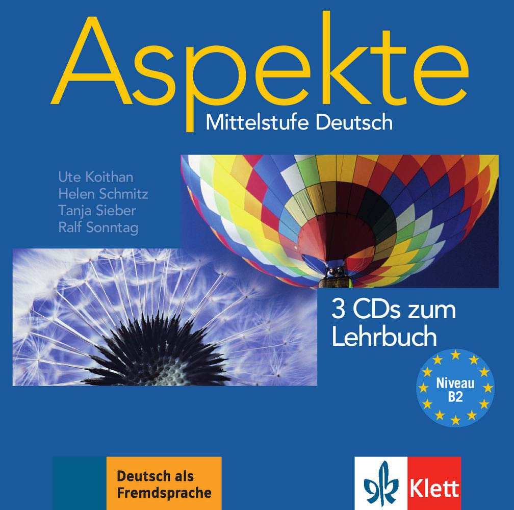 Aspekte 2 (B2) - 3 Audio-CDs zum Lehrbuch 2 Foreign Languages ​​& Dictionaries