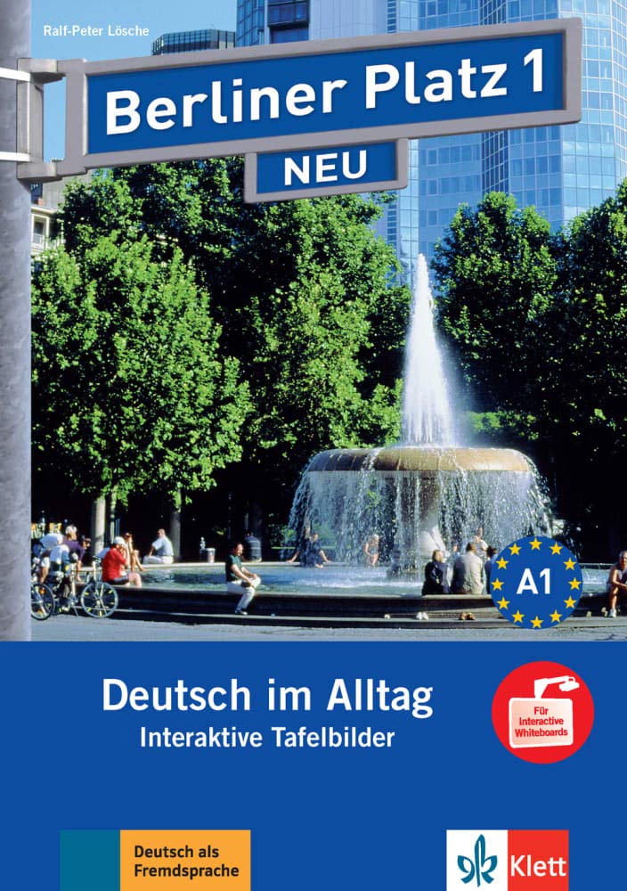 Berliner Platz 1 NEU Tafelbilder für Interactive Whiteboards - Interaktive Tafelbilder Gesamtpaket auf CD-ROM General education