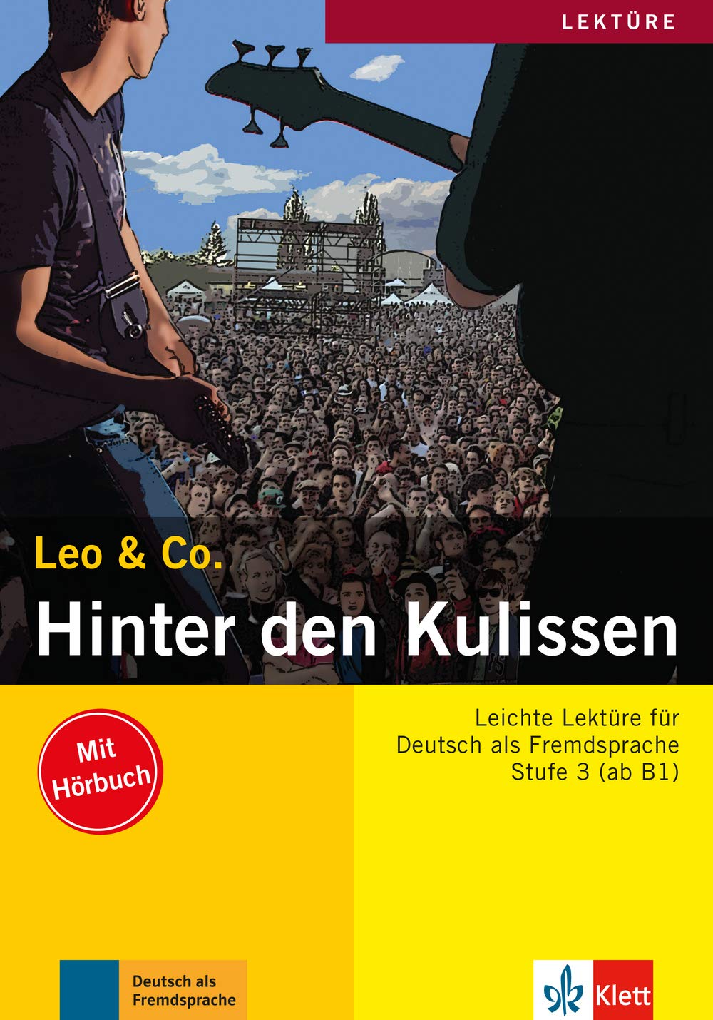 Hinter den Kulissen: Lektüre Deutsch als Fremdsprache A2-B1. Buch mit Audio-CD (Leo & Co.) Foreign Languages ​​& Dictionaries