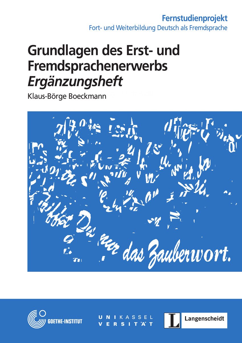 Grundlagen des Erst- und Fremdsprachenerwerbs: Ergänzungsheft Foreign Languages ​​& Dictionaries