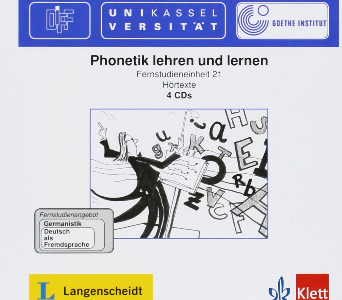 Phonetik lehren und lernen - 4 Audio-CDs (Das Fernstudienangebot Deutsch als Fremdsprache) Foreign Languages ​​& Dictionaries