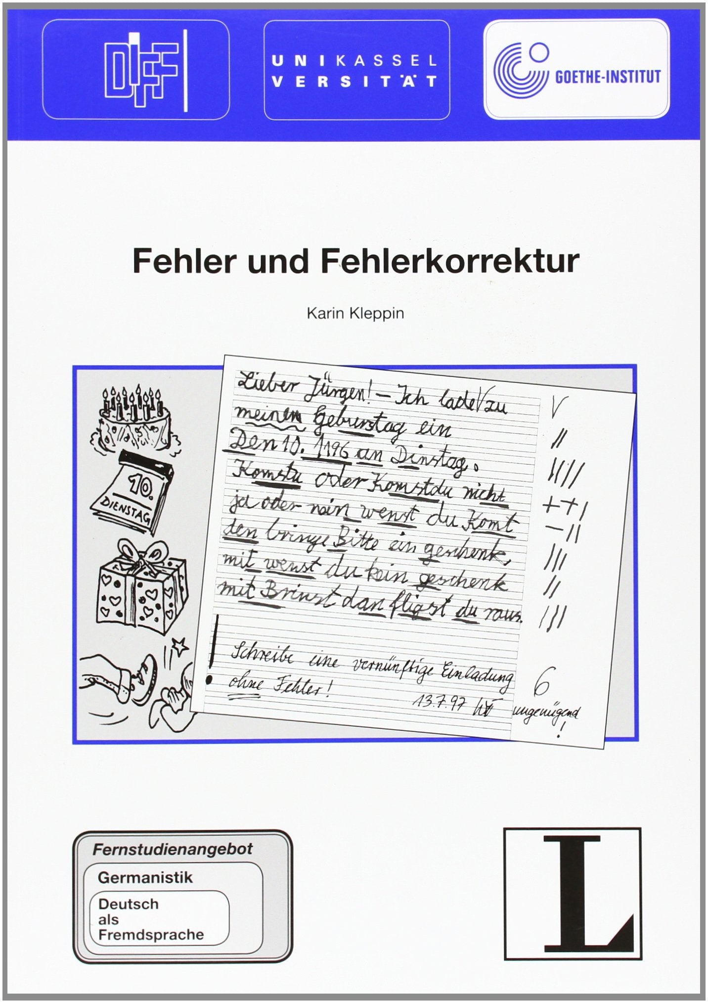 Fehler und Fehlerkorrektur (Das Fernstudienangebot Deutsch als Fremdsprache) Foreign Languages ​​& Dictionaries
