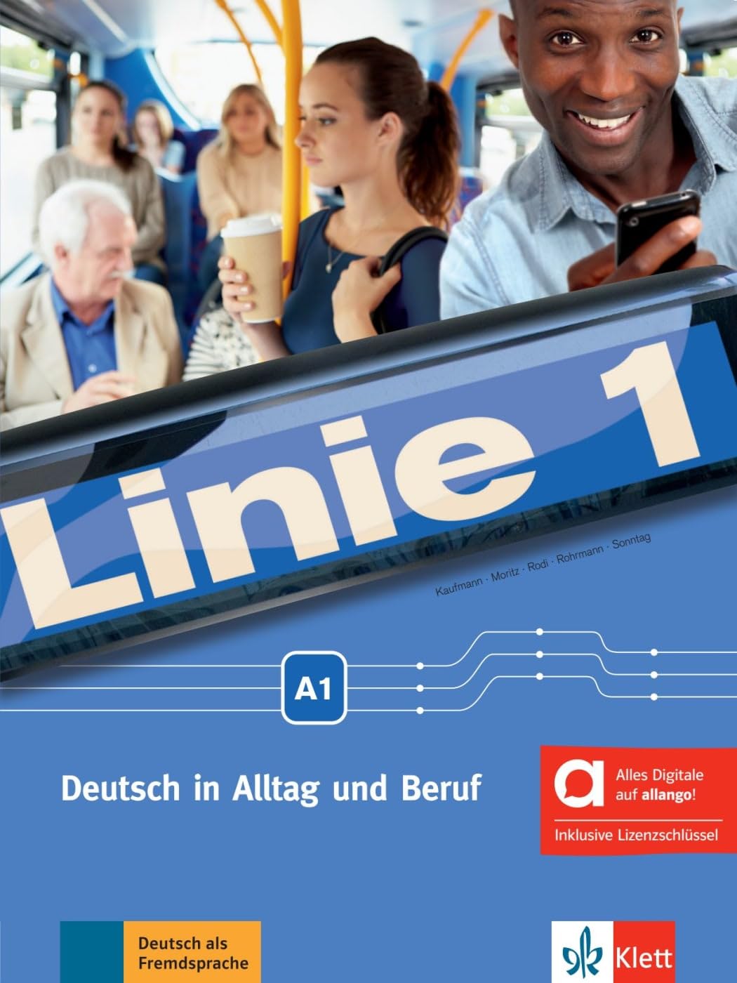Linie 1 A1 - Hybride Ausgabe allango Foreign Languages ​​& Dictionaries