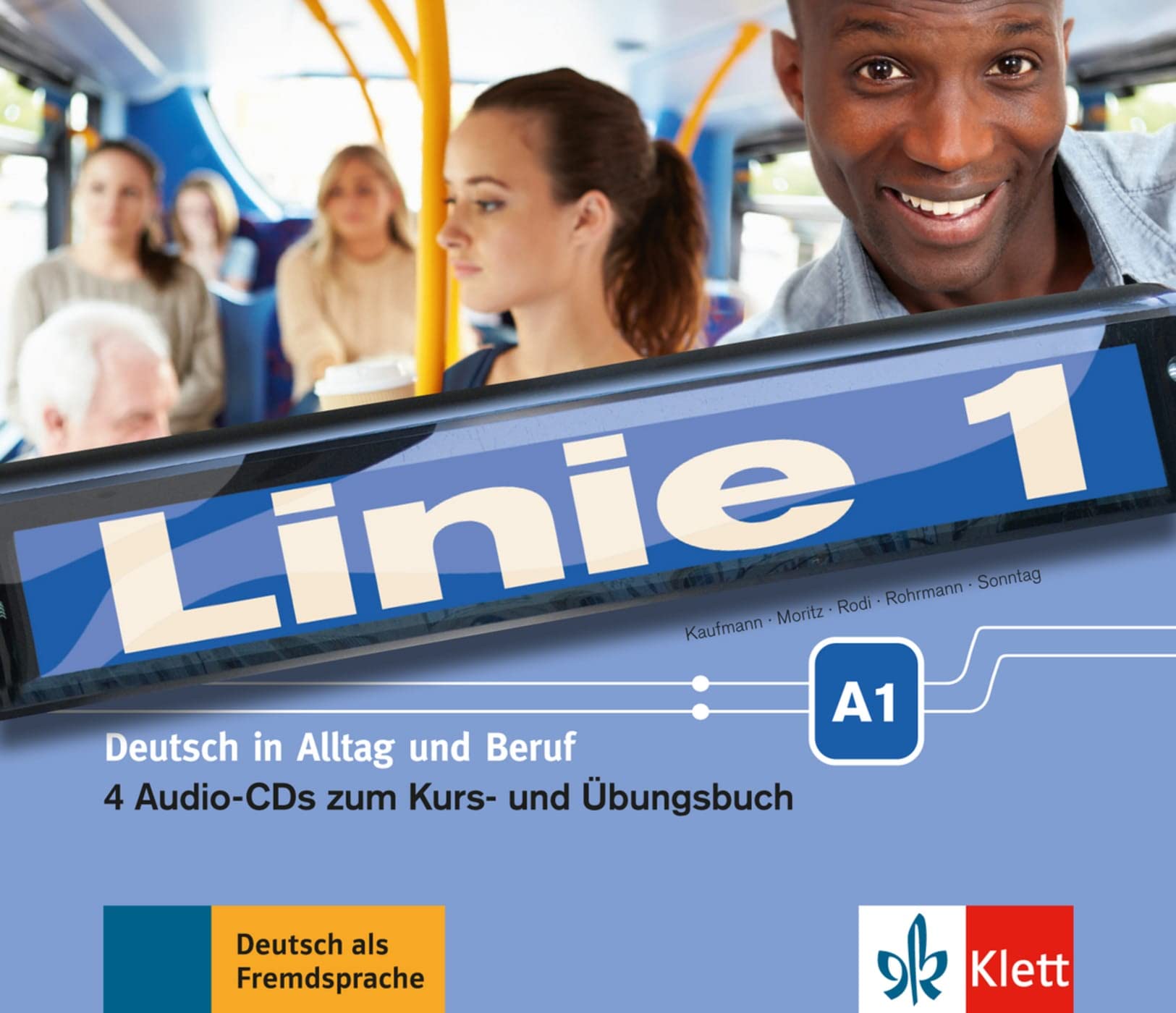 Linie 1 A1 - 4 Audio-CDs zum Kurs- und Übungsbuch Foreign Languages ​​& Dictionaries