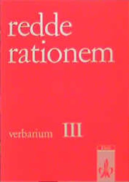 Redde Rationem / Redde Rationem: Verbarium III. Lektionsvokabular zu 6083 Books