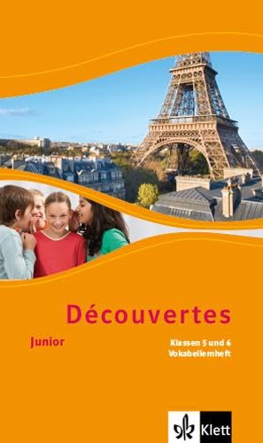Découvertes Junior. 1/2 Vokabellernheft (Doppelband). Klasse 5 und 6 Foreign Languages ​​& Dictionaries