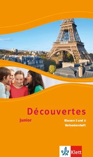 Découvertes. Junior für Klassen 5 und 6: Verbenlernheft (Doppelband) 1./2. Lernjahr (Découvertes. Junior (ab Klasse 5)) Foreign Languages ​​& Dictionaries