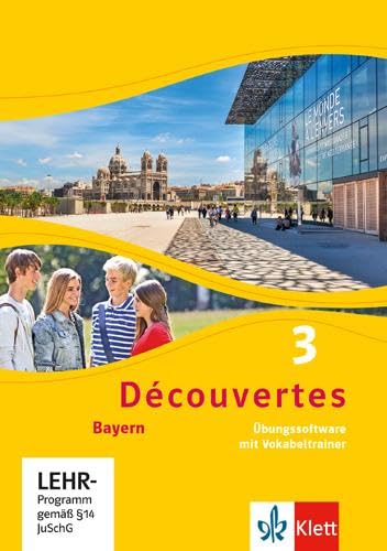 Découvertes 3. Ausgabe Bayern. Übungssoftware mit Vokabeltrainer, Einzellizenz 3. Lernjahr Foreign Languages ​​& Dictionaries