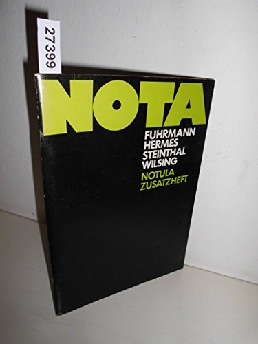 Nota / Nota: Notula, Zusatzheft mit weiterem Material zur Lektürevorbereitung Books