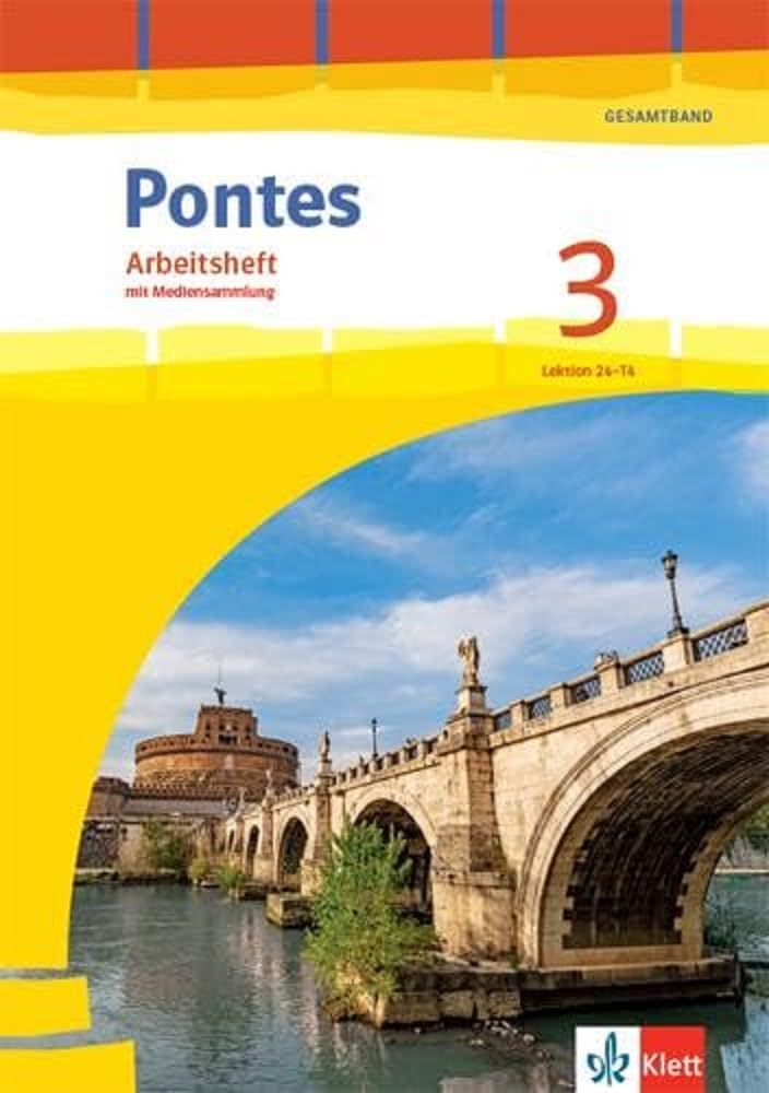 Pontes Gesamtband 3. Arbeitsheft mit Mediensammlung 3. Lernjahr, 4. Lernjahr Foreign Languages ​​& Dictionaries