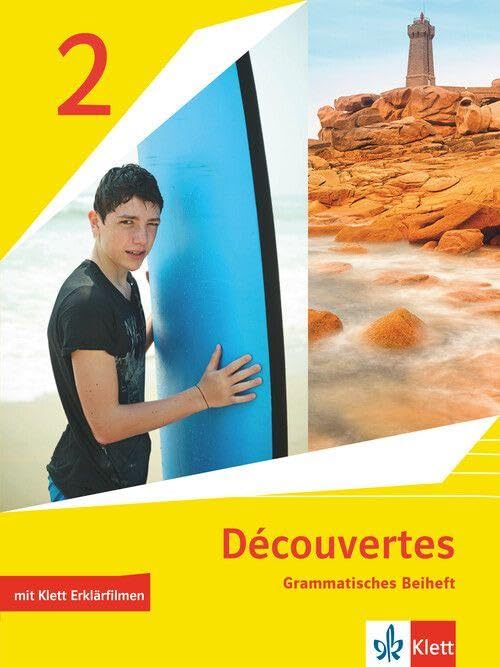 Découvertes 2. Grammatisches Beiheft mit Klett Erklärfilmen 2. Lernjahr. Ausgabe 1. oder 2. Fremdsprache Foreign Languages ​​& Dictionaries