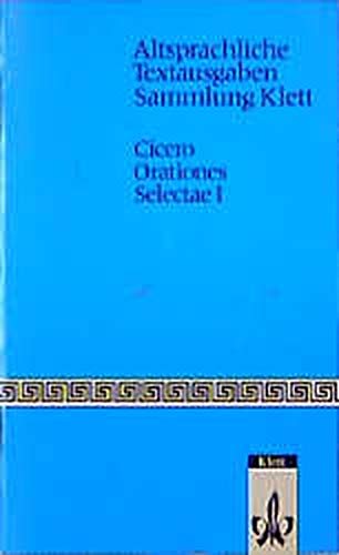 Orationes Selectae 1. De imperio Cn. Pompei. Pro rege Deiotaro Books
