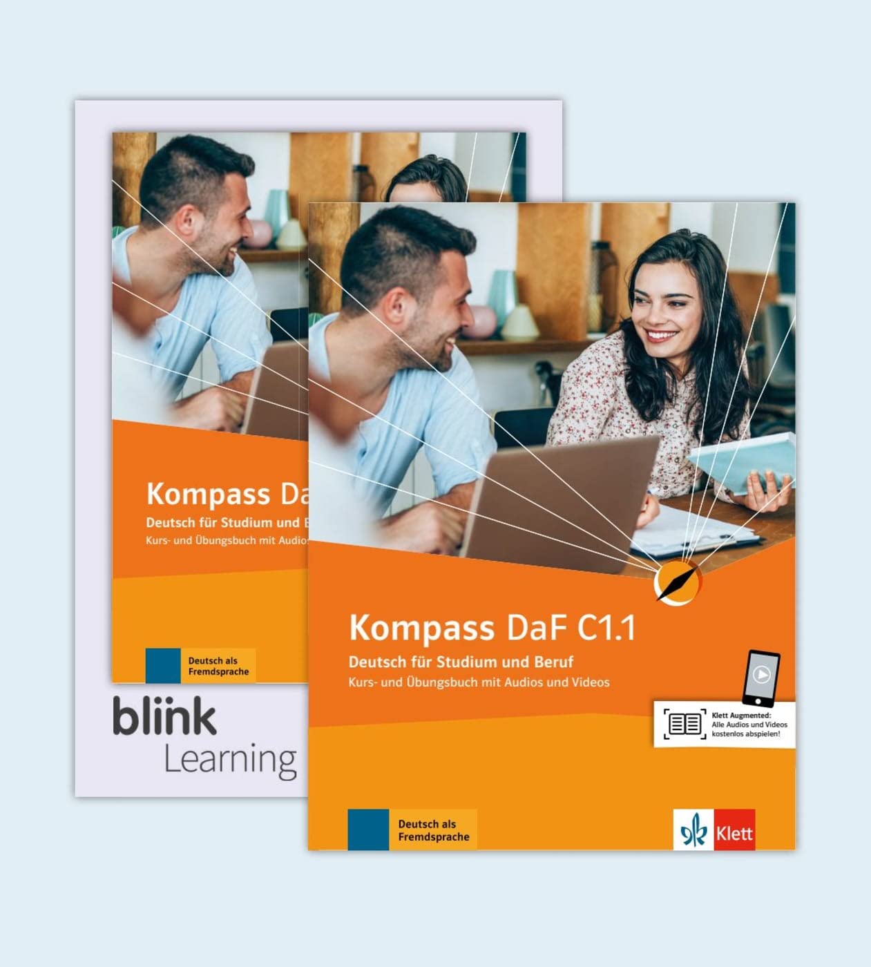 Kompass DaF C1.1 - Media Bundle BlinkLearning: Deutsch für Studium und Beruf. Kurs- und Übungsbuch mit Audios/Videos inklusive Lizenzcode ... (Kompass DaF: Deutsch für Studium und Beruf) Foreign Languages ​​& Dictionaries