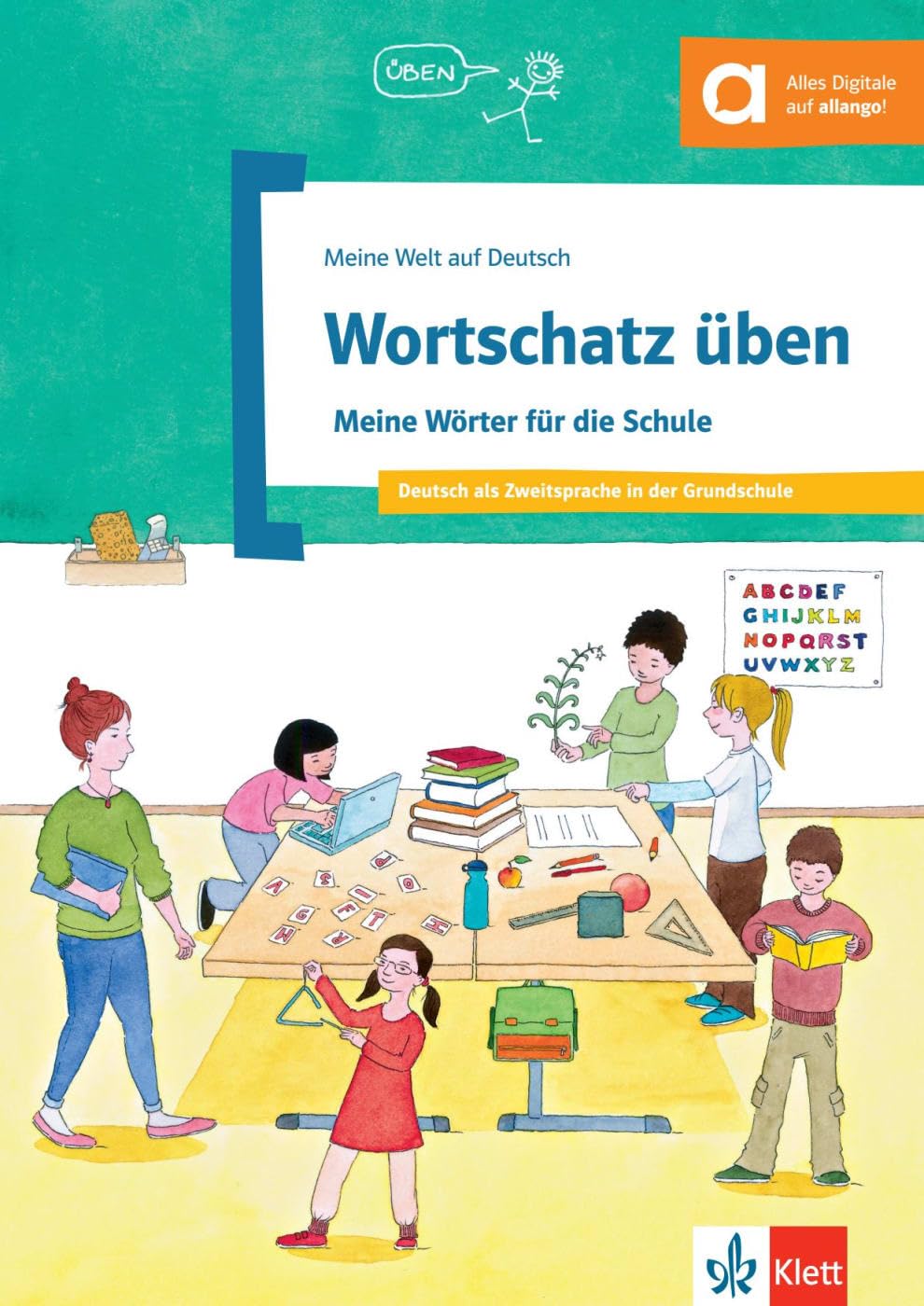Schulwortschatz üben: In der Schule - Die Fächer - Die Aufgaben General education