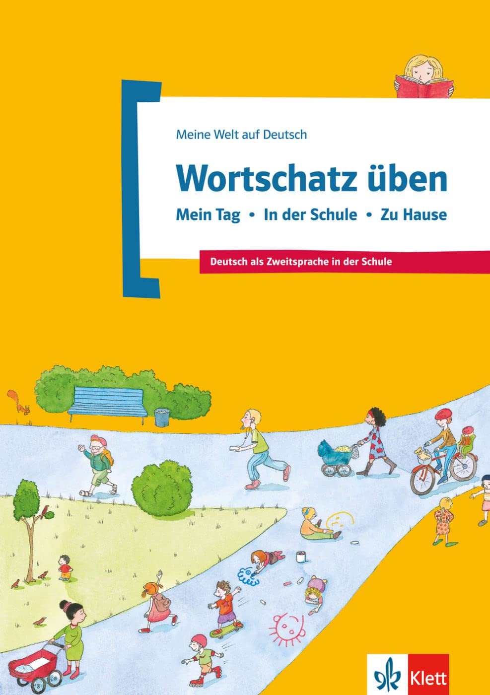 Wortschatz üben: Mein Tag - In der Schule - Zu Hause General education