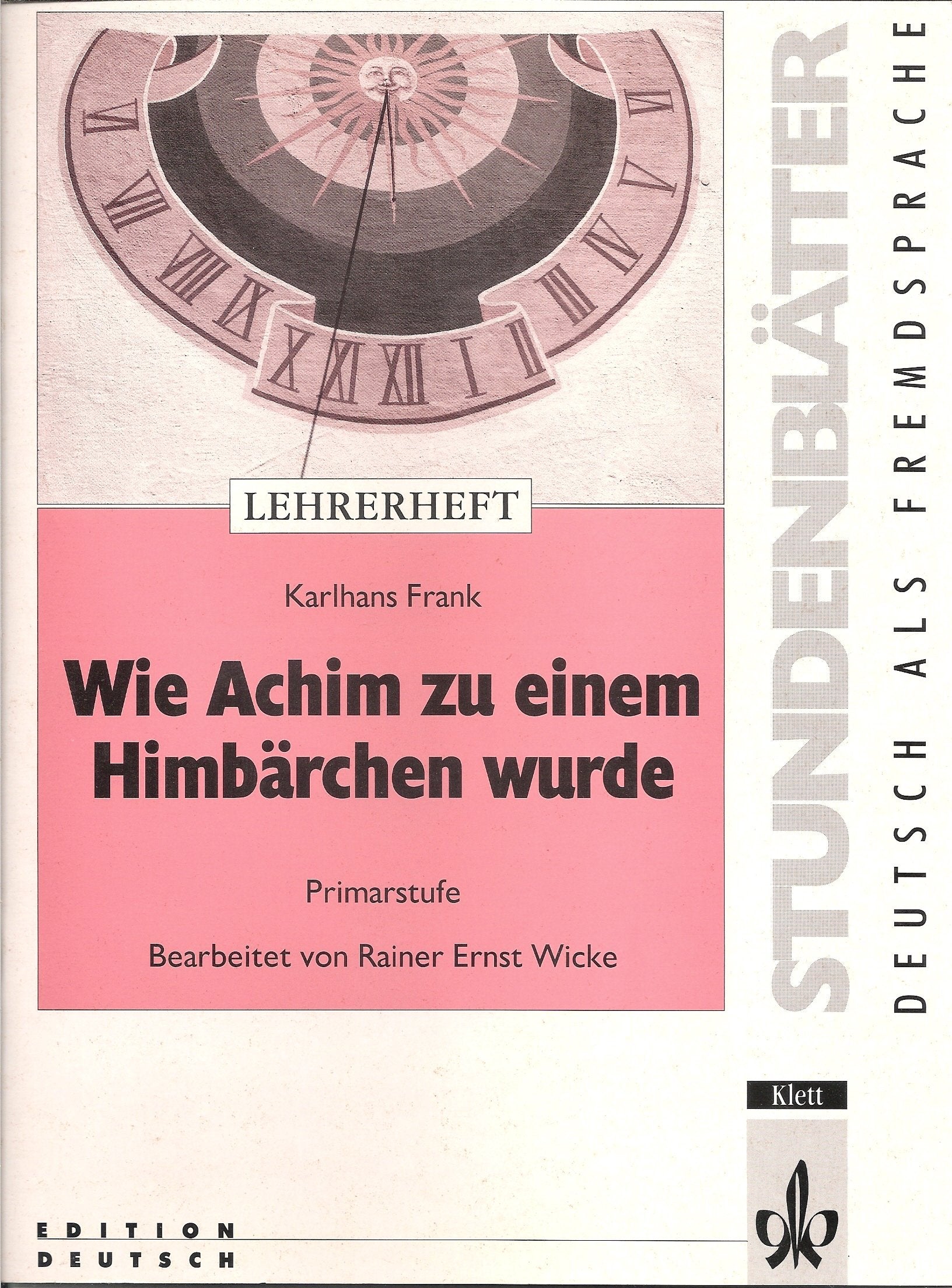 Stundenblatter Deutsch als Fremdsprache: Wie Achim zu einem Himbarchen wurde Foreign Languages ​​& Dictionaries
