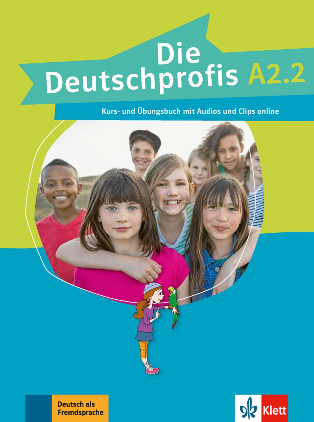 Deutschprofis in Teilbanden: Kurs- und Ubungsbuch A2.2 + Audios und Clips o book