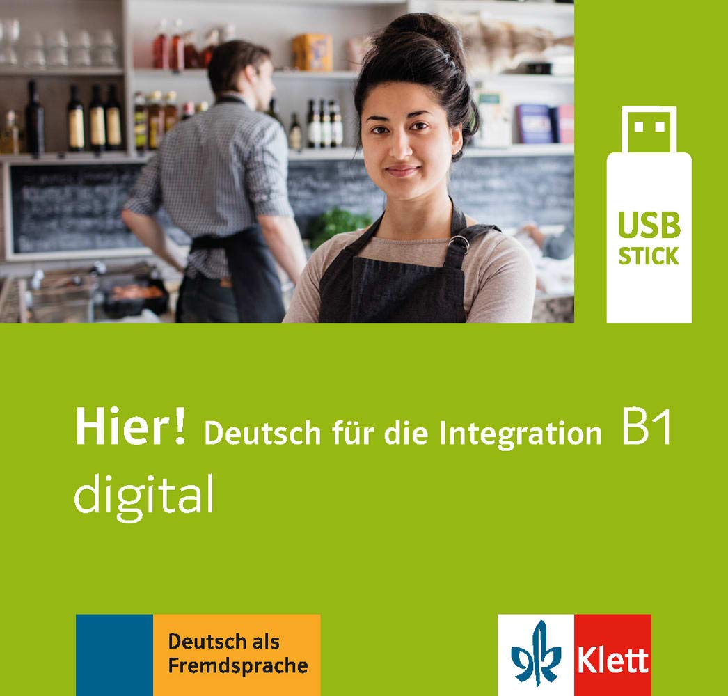 Hier! B1 digital: Deutsch für die Integration. Lehrwerk digital auf USB-Stick (Hier!: Deutsch für die Integration) General education