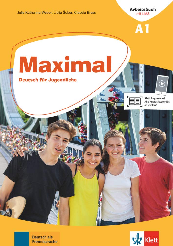 Maximal A1: Deutsch für Jugendliche. Arbeitsbuch mit LMS-Code (Maximal: Deutsch für Jugendliche) General education