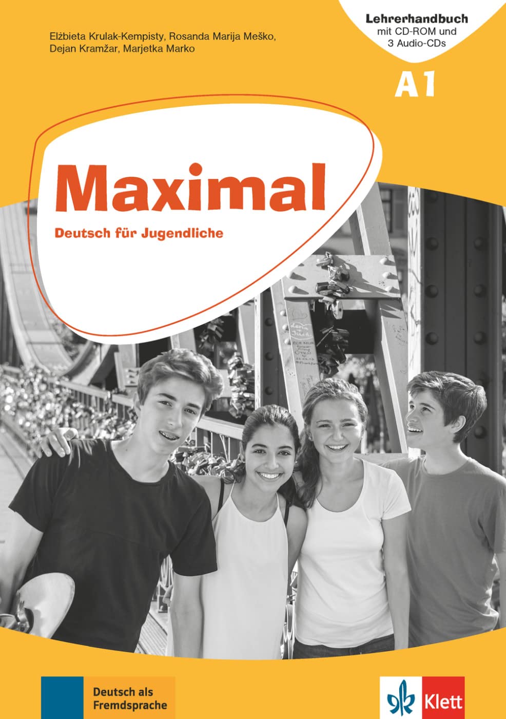 Maximal A1: Deutsch für Jugendliche. Lehrerhandbuch mit CD-ROM, 2 Audio-CDs zum KB und 1 Audio-CD zum AB (Maximal: Deutsch für Jugendliche) General education