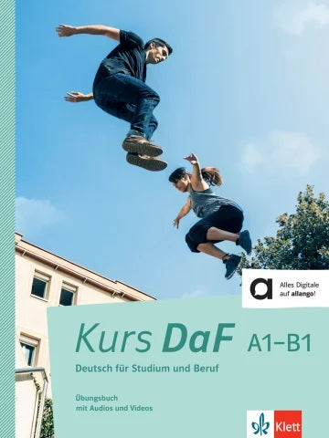 Kurs DaF, A1-B1 : Deutsch für Studium und Beruf : Ubungsbuch mit Audios und Videos Foreign Languages ​​& Dictionaries