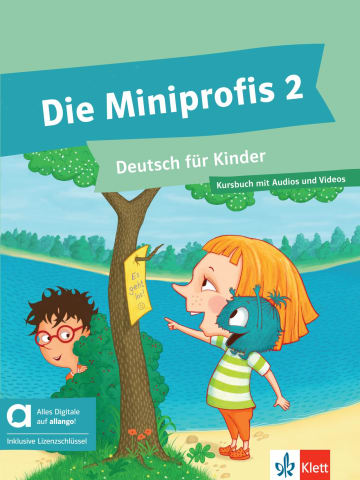 Die Miniprofis 2, Deutsch für Kinder : Kursbuch mit Audios und Videos book