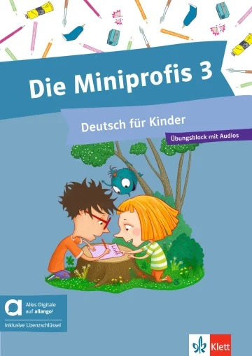 Die Miniprofis 3, Deutsch für Kinder : Ubungsblock mit Audios General education