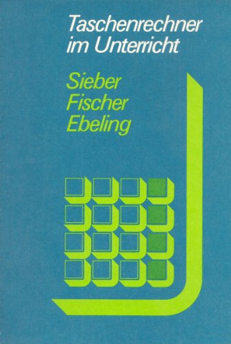 Taschenrechner im Unterricht Books