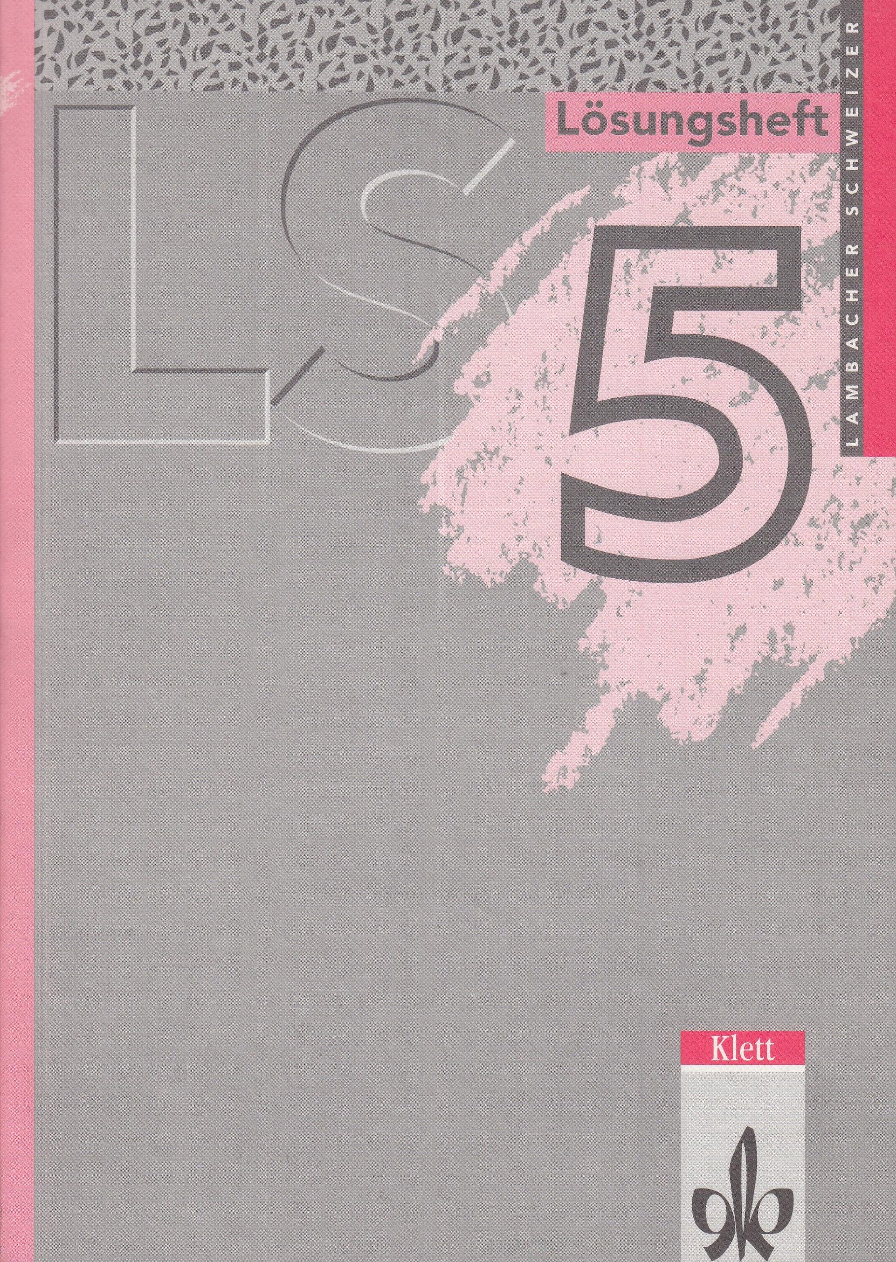 Lambacher Schweizer - bisherige Ausgabe für Rheinland-Pfalz: Lambacher-Schweizer, Ausgabe Rheinland-Pfalz, Neubearbeitung, EURO, 5. Schuljahr, DM Study Guides