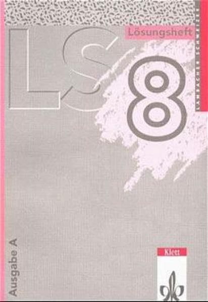 Lambacher-Schweizer, Ausgabe A, 8. Schuljahr, EURO, Lösungsheft Study Guides