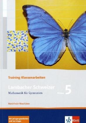 Lambacher Schweizer. 5. Schuljahr. Trainingsheft für Klassenarbeiten. Nordrhein-Westfalen Professional & Reference Books