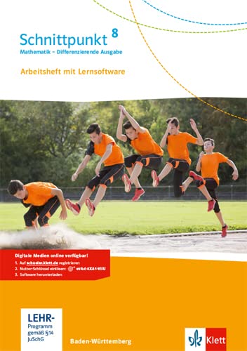 Schnittpunkt Mathematik 8. Differenzierende Ausgabe Baden-Württemberg: Arbeitsheft mit Lösungsheft und Lernsoftware Klasse 8 (Schnittpunkt Mathematik. ... Ausgabe für Baden-Württemberg ab 2015) Study Guides