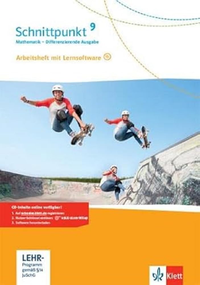 Schnittpunkt Mathematik 9. Arbeitsheft mit Lösungsheft und Lernsoftware Klasse 9. Differenzierende Ausgabe Study Guides