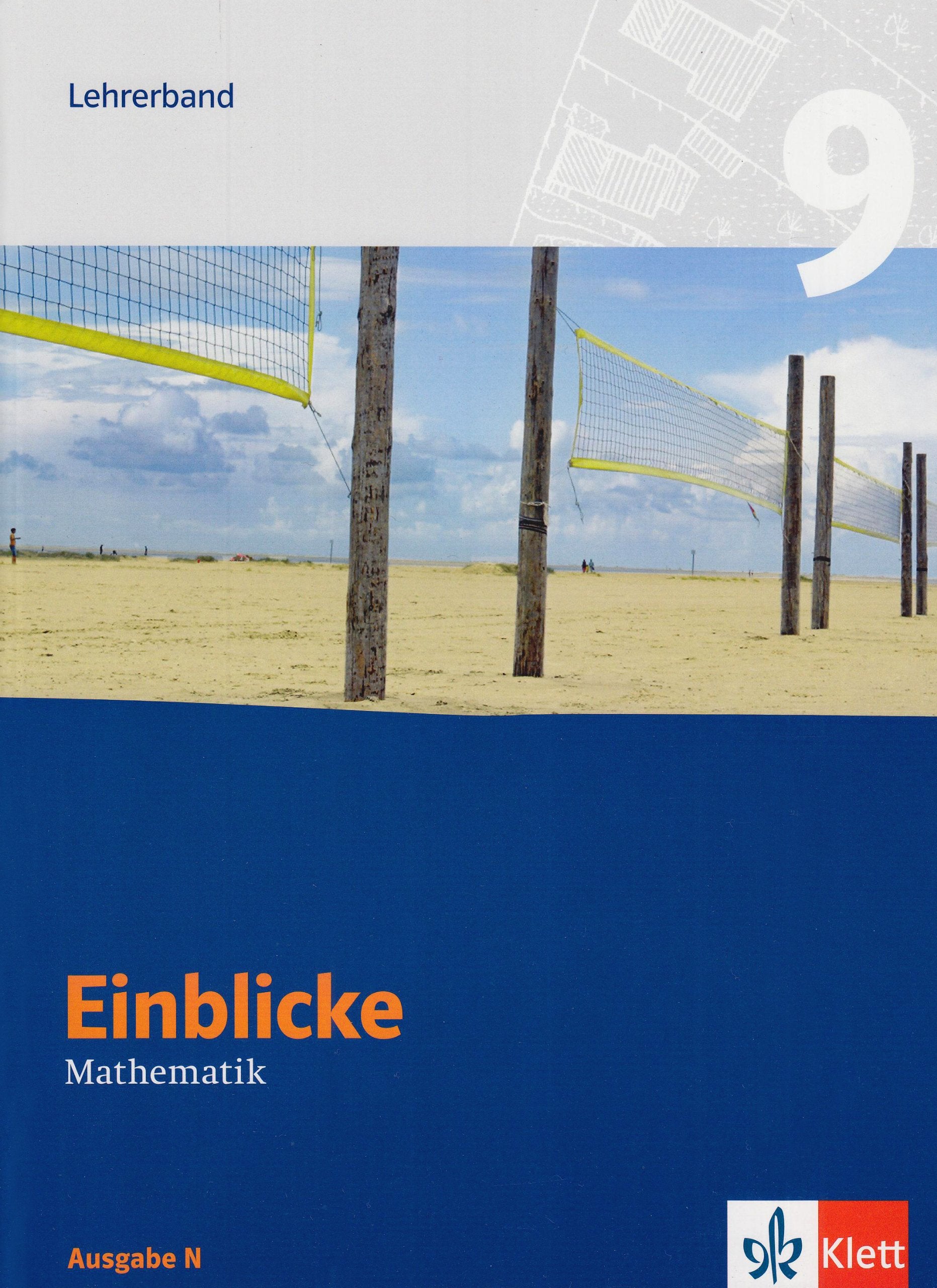 Einblicke Mathematik - Ausgabe für Niedersachsen und Hessen. Neubearbeitung / Lehrerband 9. Schuljahr Education & Training
