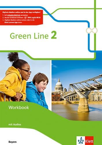 Green Line 2. Workbook mit Audios 6. Schuljahr. Ausgabe Bayern ab 2017 Foreign Languages ​​& Dictionaries
