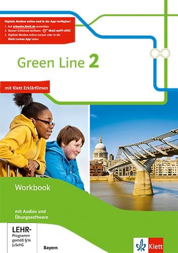 Green Line. Workbook mit 2 Audios und Übungssoftware. 6. Schuljahr. Ausgabe Bayern ab 2017 Foreign Languages ​​& Dictionaries