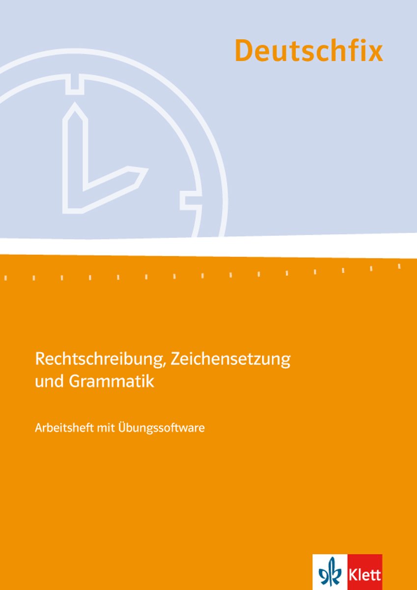 Deutschfix. Rechtschreibung, Zeichensetzung und Grammatik. Arbeitsheft mit CD-ROM Study Guides