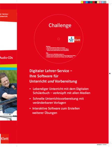 Challenge. Lehrerhandbuch + Medien-DVD + 3 Lehrer-Audio-CDs Study Guides Books